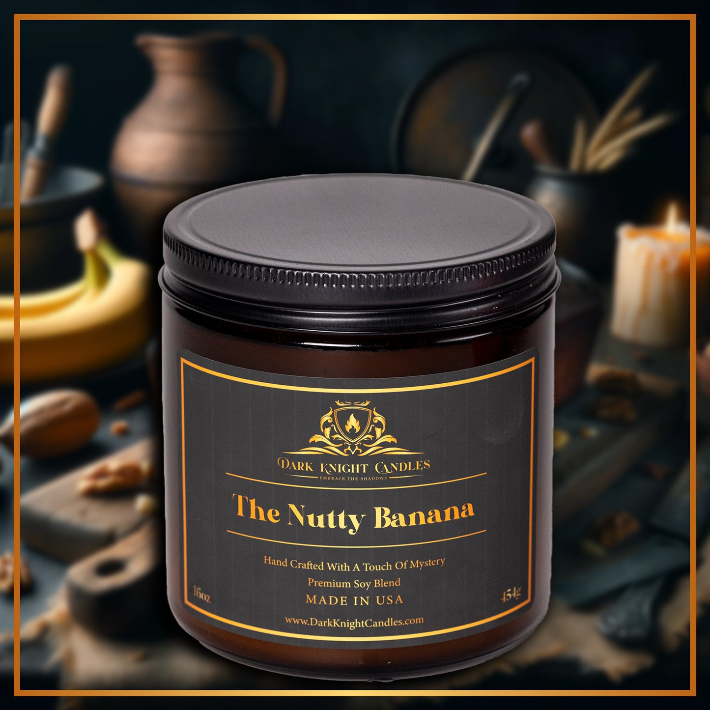 The Nutty Banana Candle