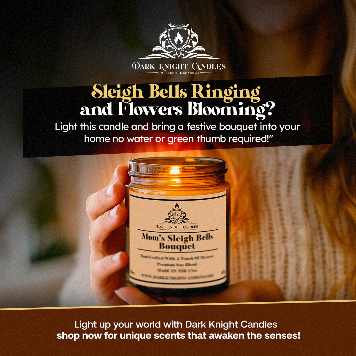 Mom's Sleigh Bells Bouquet