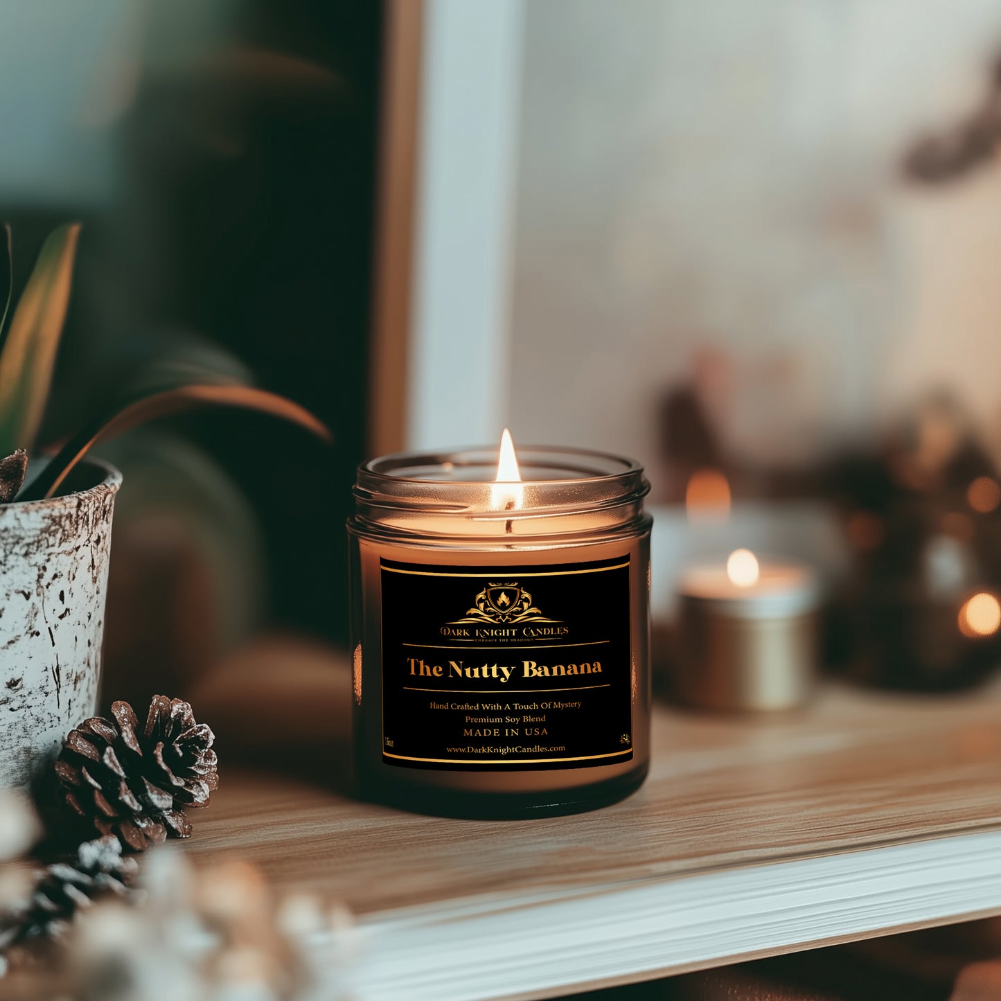 The Nutty Banana Candle