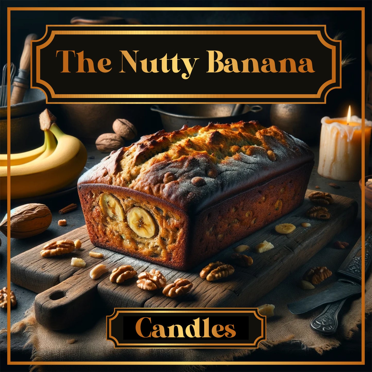 The Nutty Banana Candle