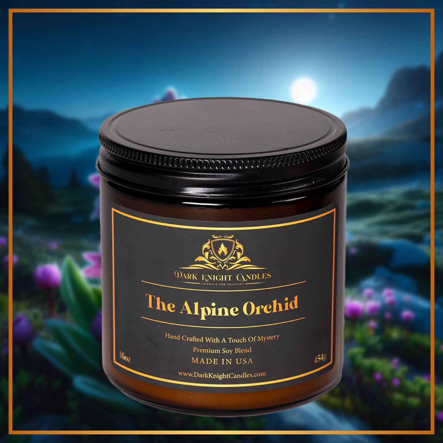 The Alpine Orchid Candle