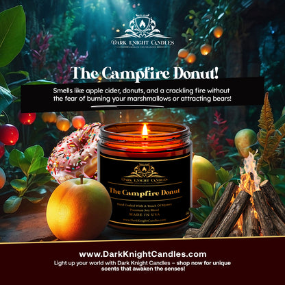 The Campfire Donut Candle