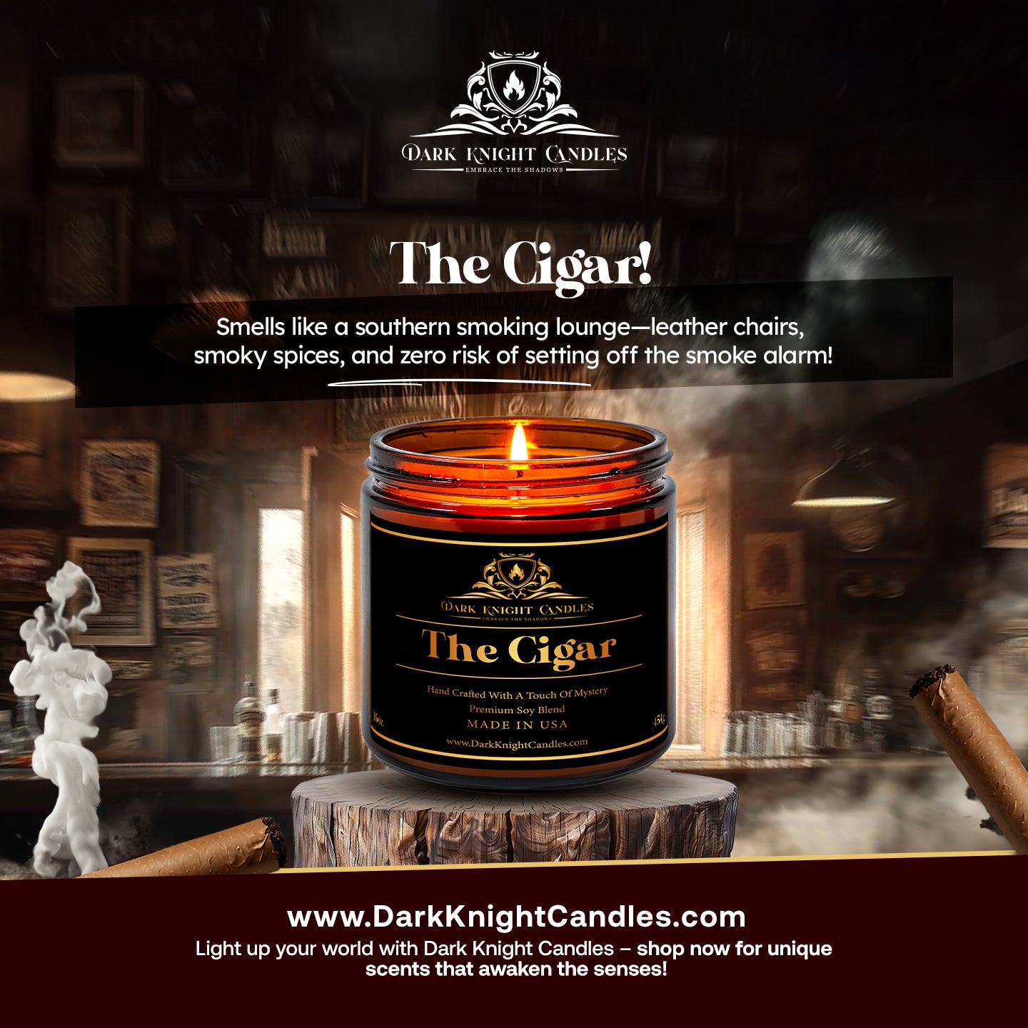 The Cigar Candle