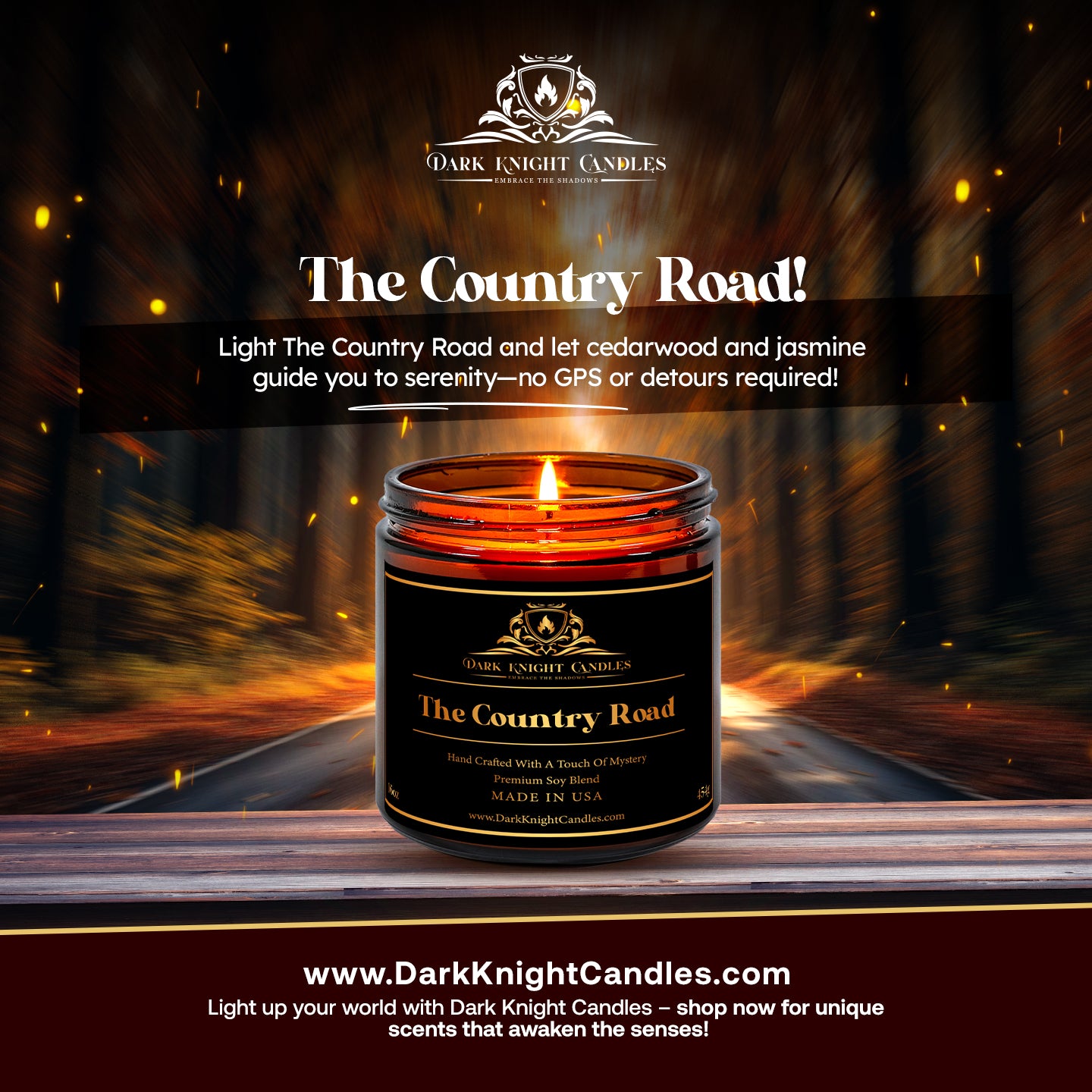 The Country Road Candle