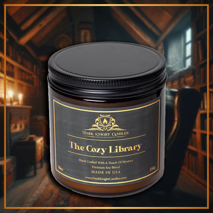 The Cozy Library Candle