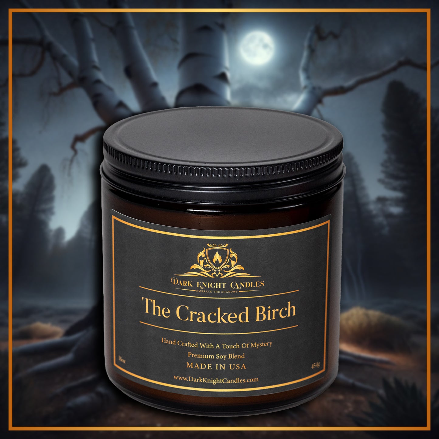 The Cracked Birch Candle