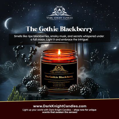 The Gothic Blackberry Candle