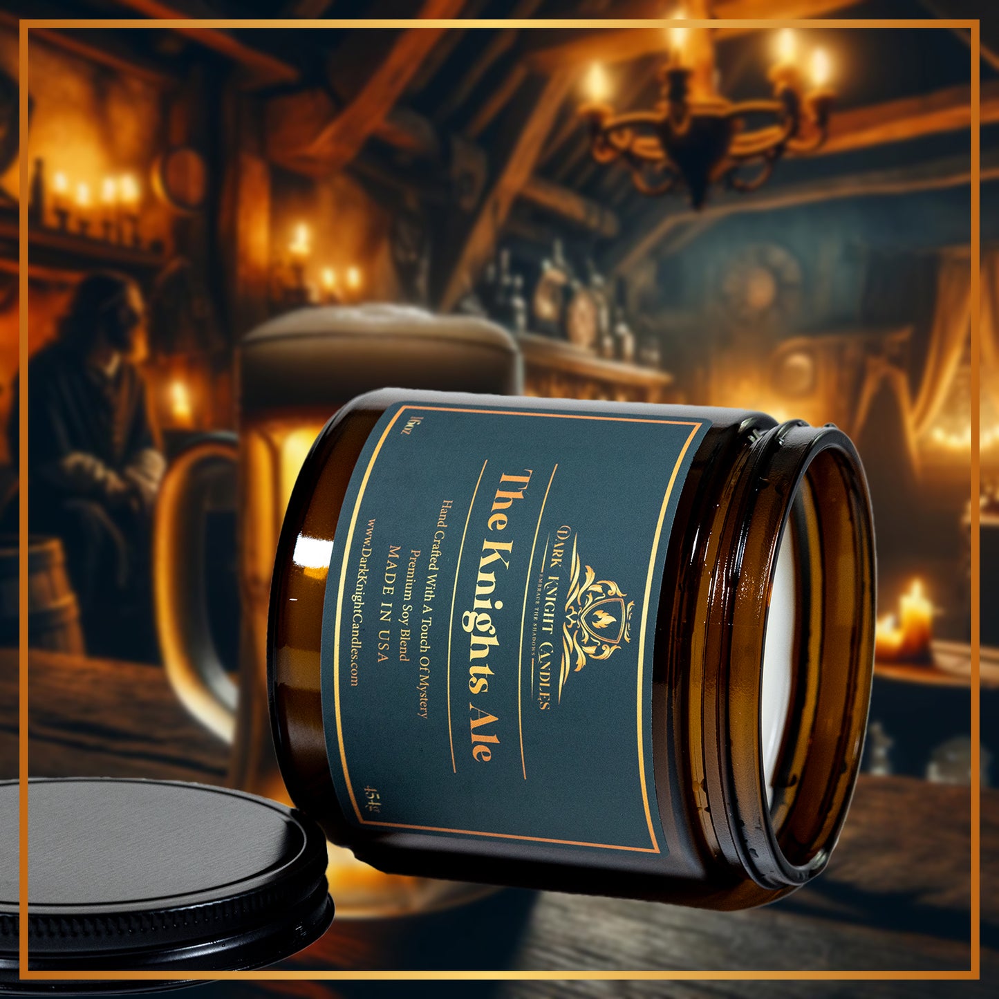 The Knights Ale Candle