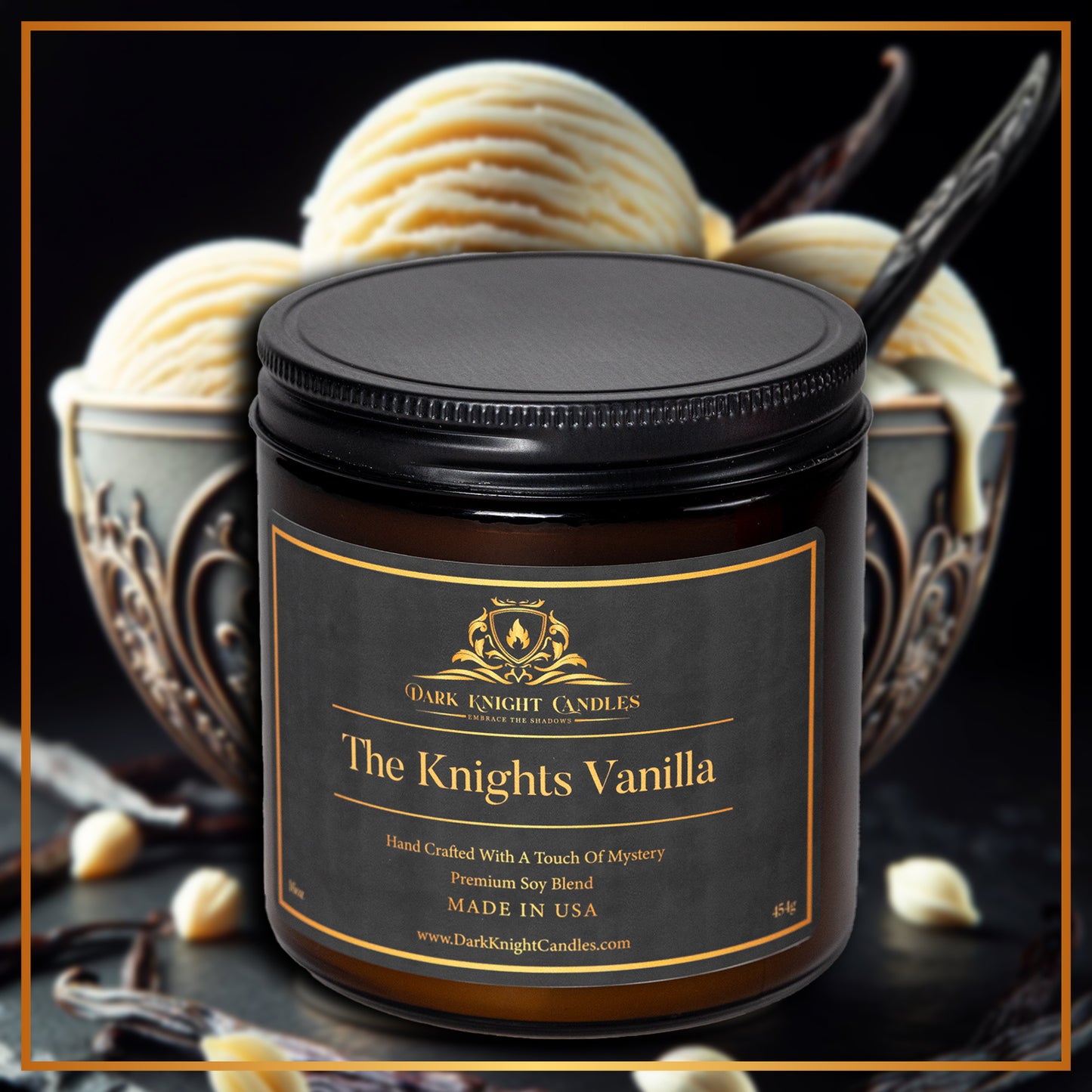 The Knights Vanilla Candle