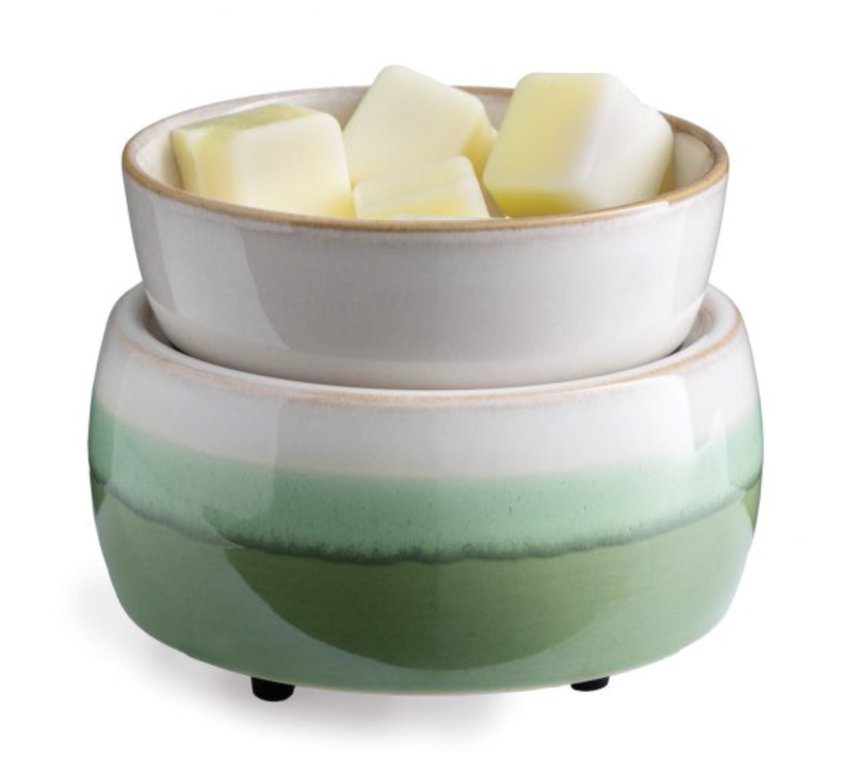 Matcha Latte Candle Warmer and Dish