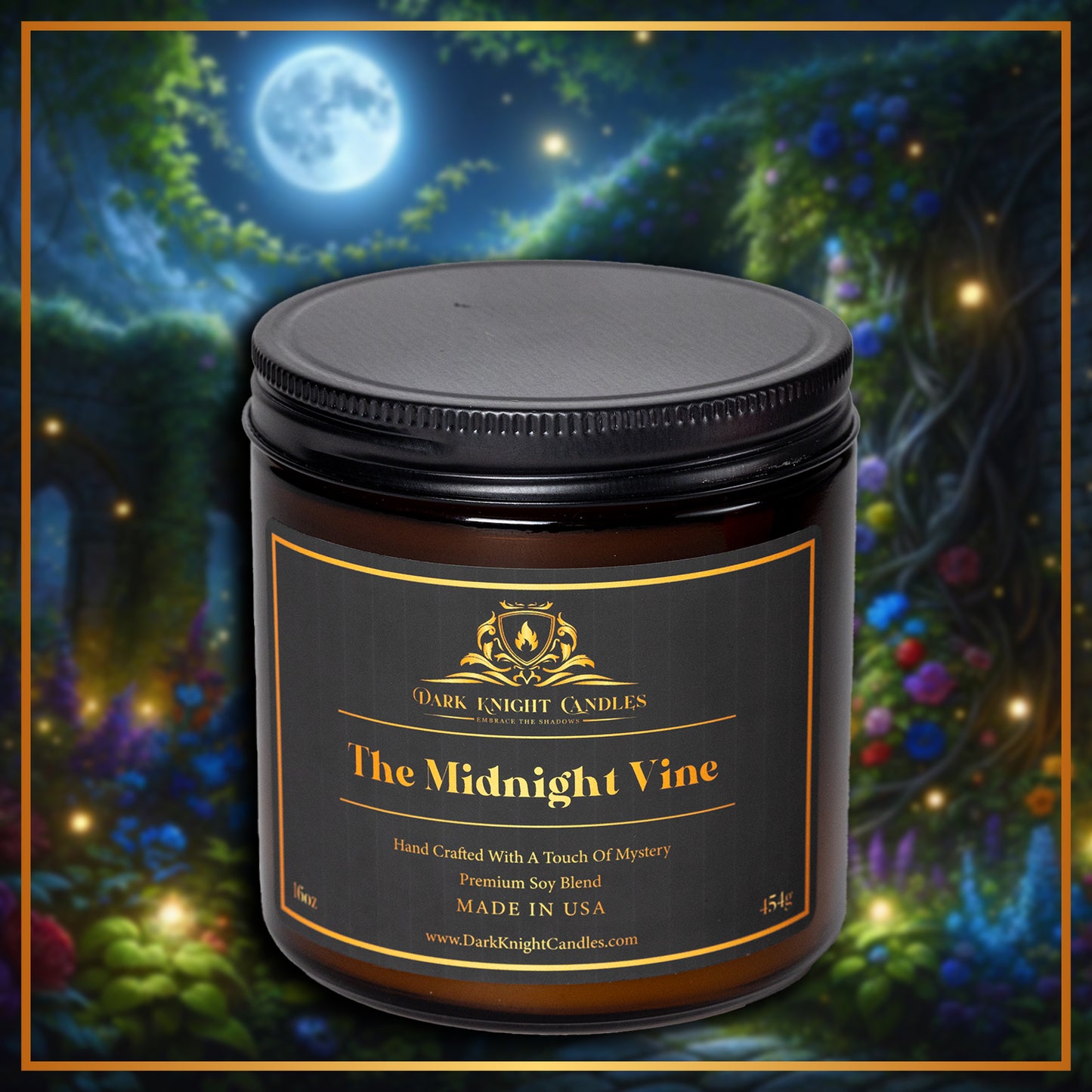 The Midnight Vine Candle