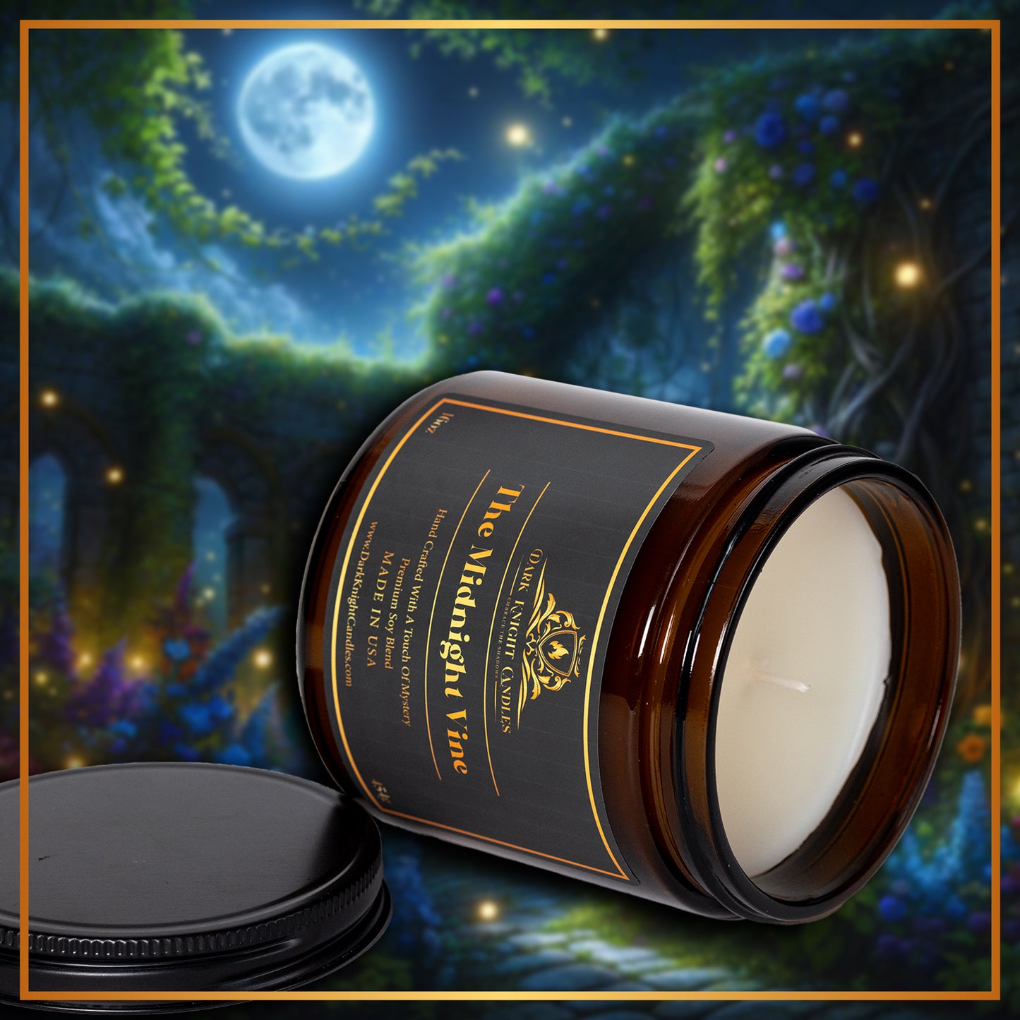 The Midnight Vine Candle