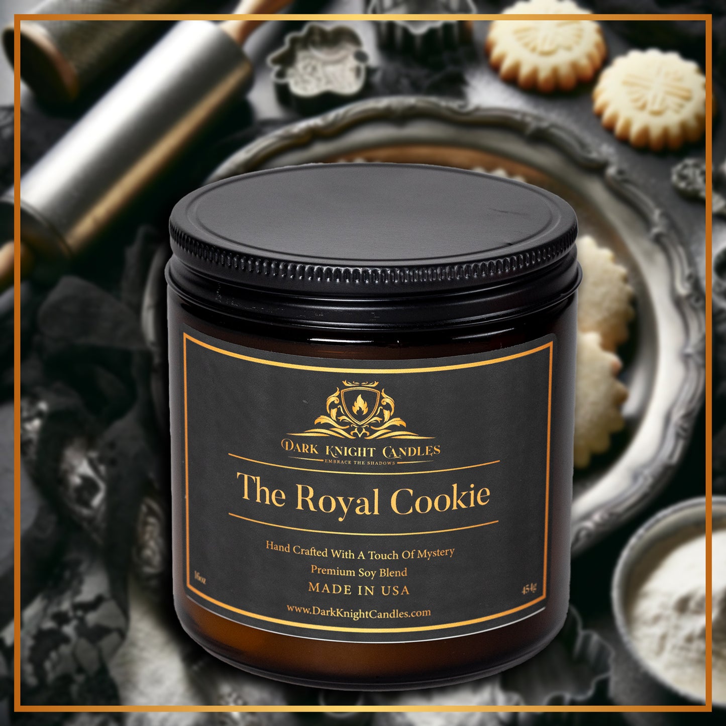 The Royal Cookie Candle