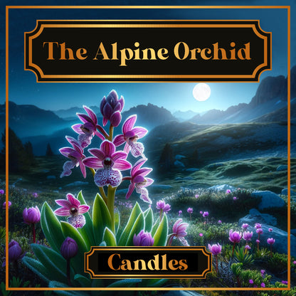 The Alpine Orchid Candle