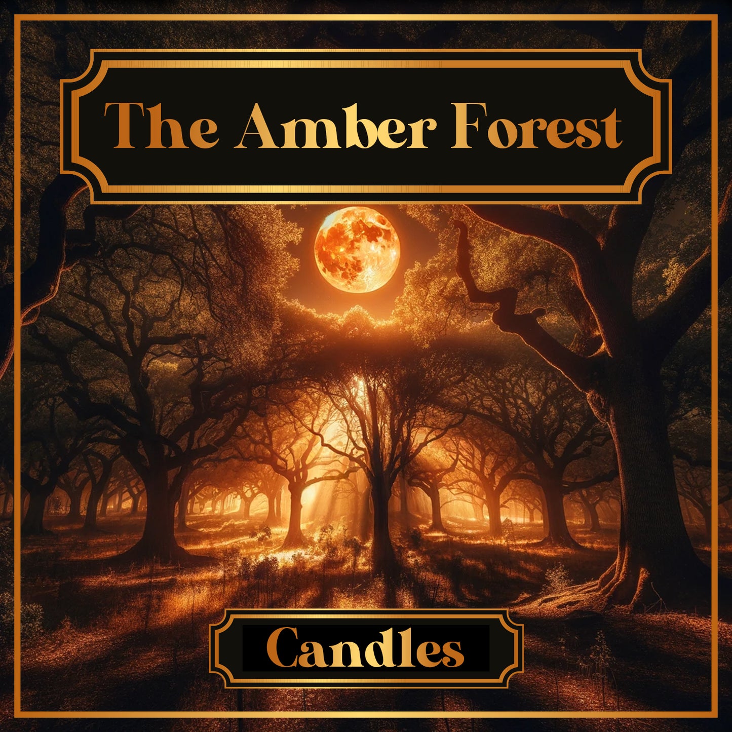 The Amber Forest Candle