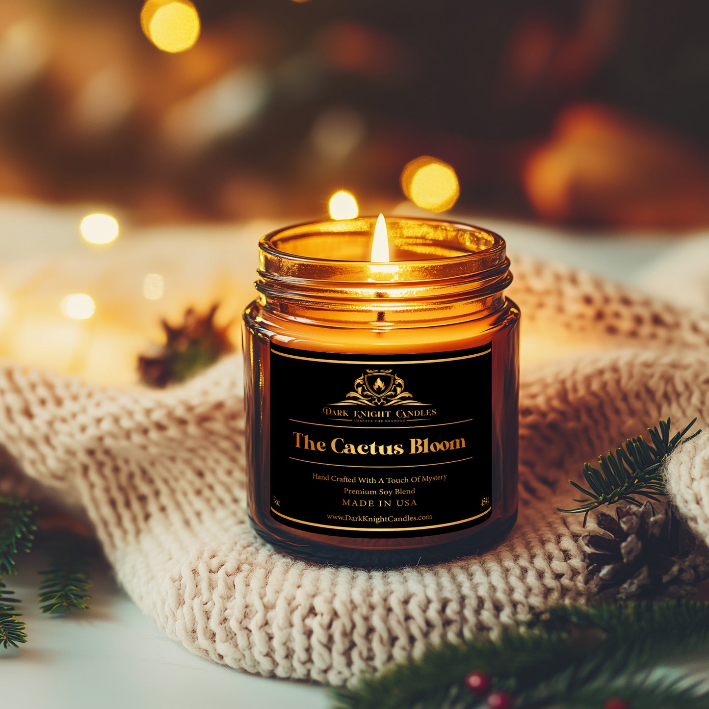 The Cactus Bloom Candle