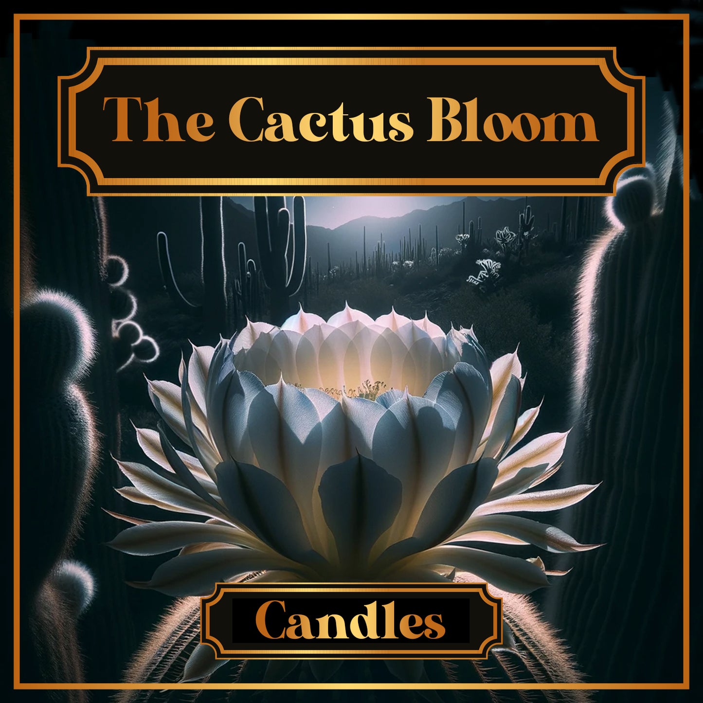 The Cactus Bloom Candle