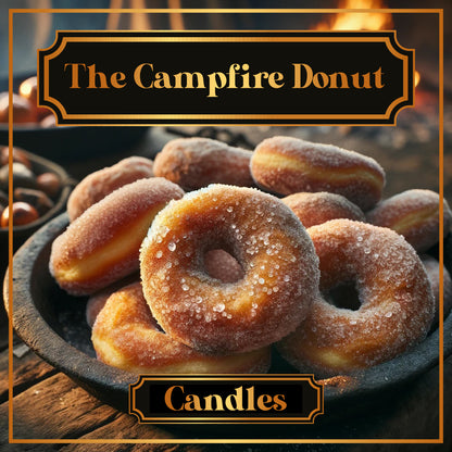 The Campfire Donut Candle