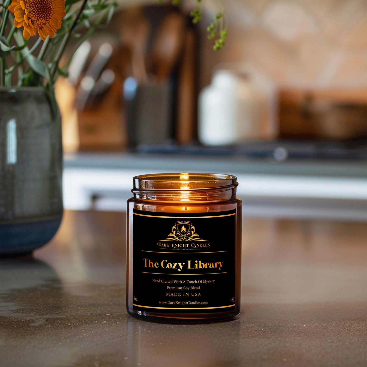 The Cozy Library Candle