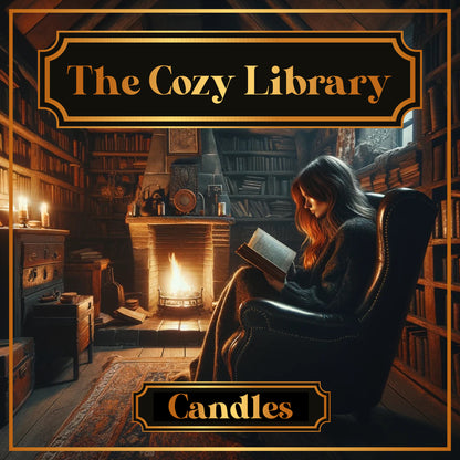 The Cozy Library Candle