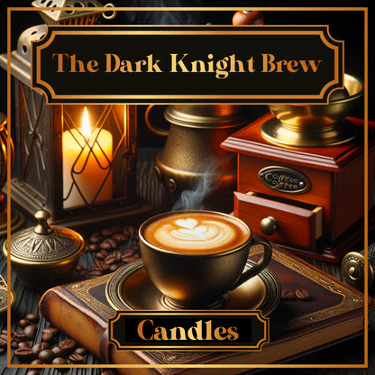 The Dark Knights Brew Candle