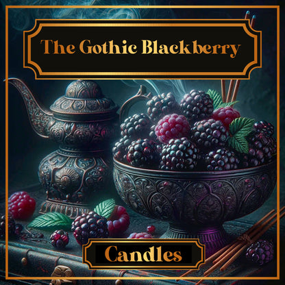 The Gothic Blackberry Candle