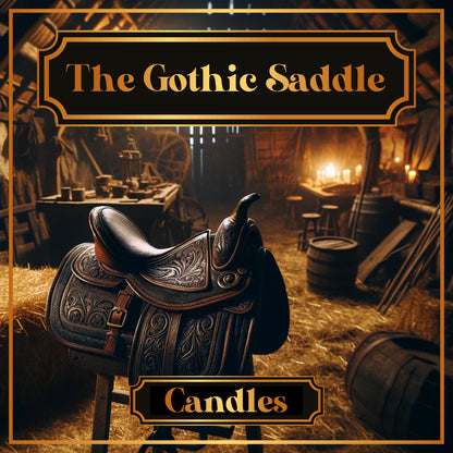 The Gothic Saddle Candle