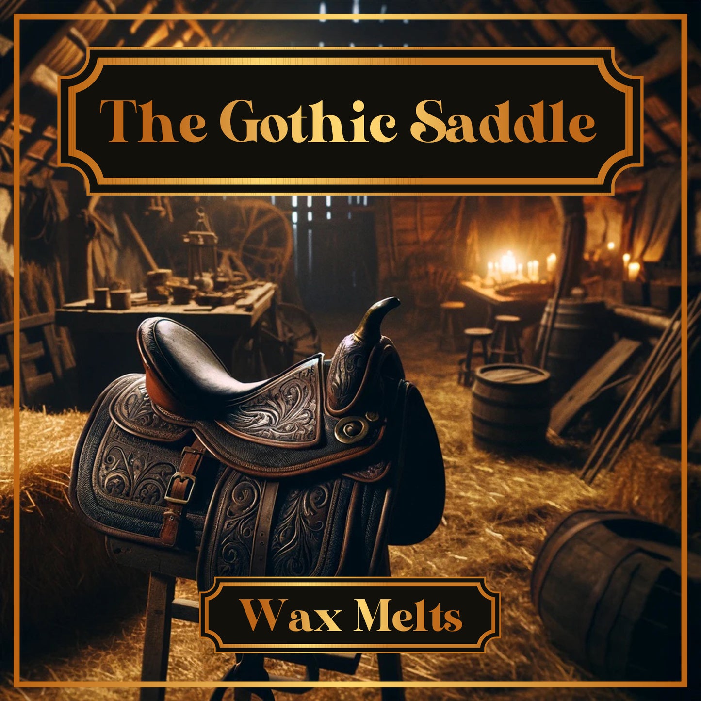 The Gothic Saddle Wax Melts