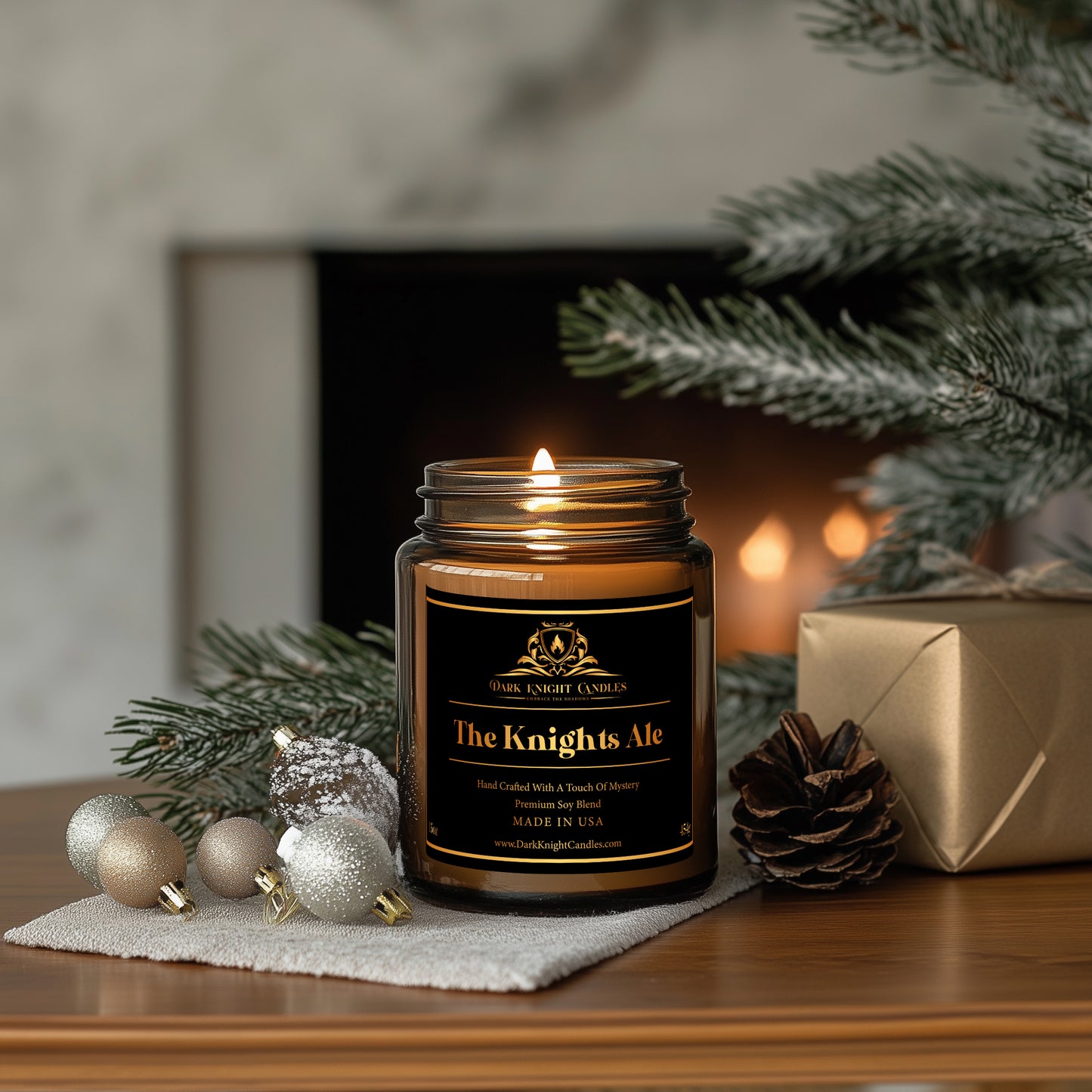 The Knights Ale Candle