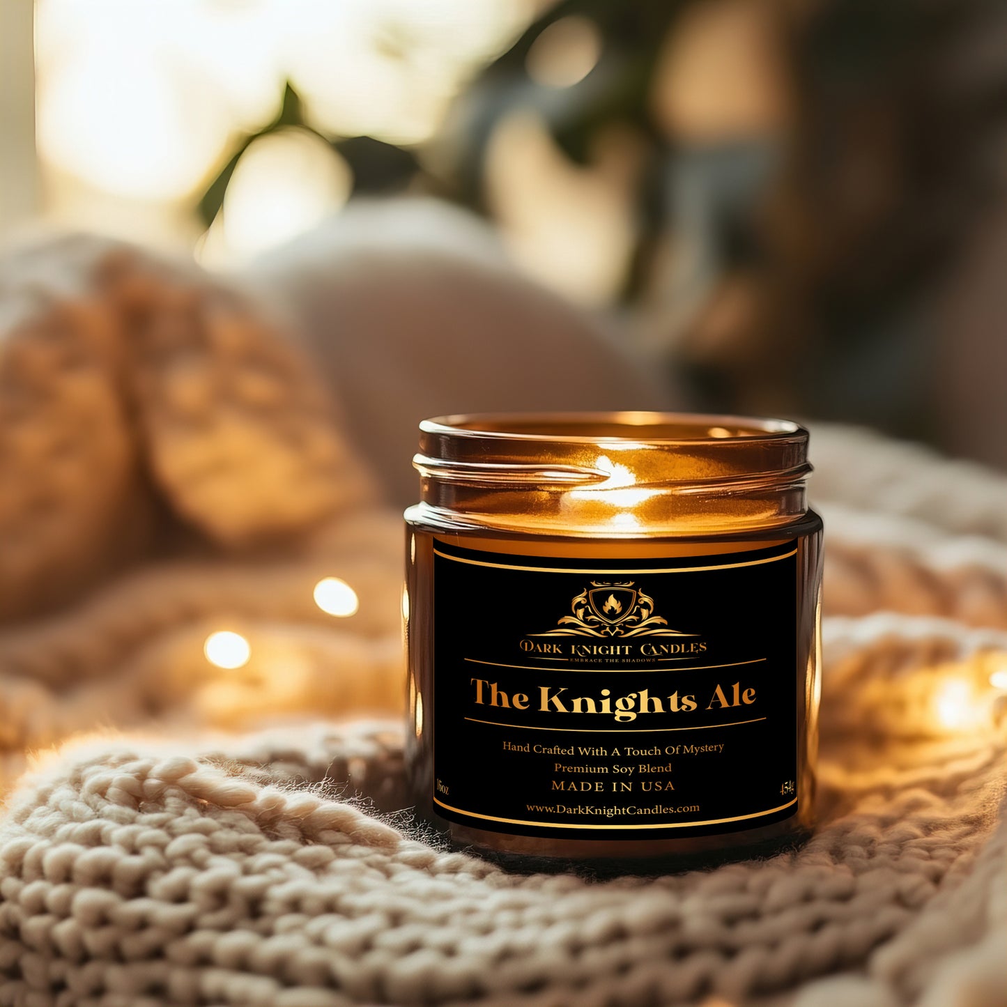 The Knights Ale Candle