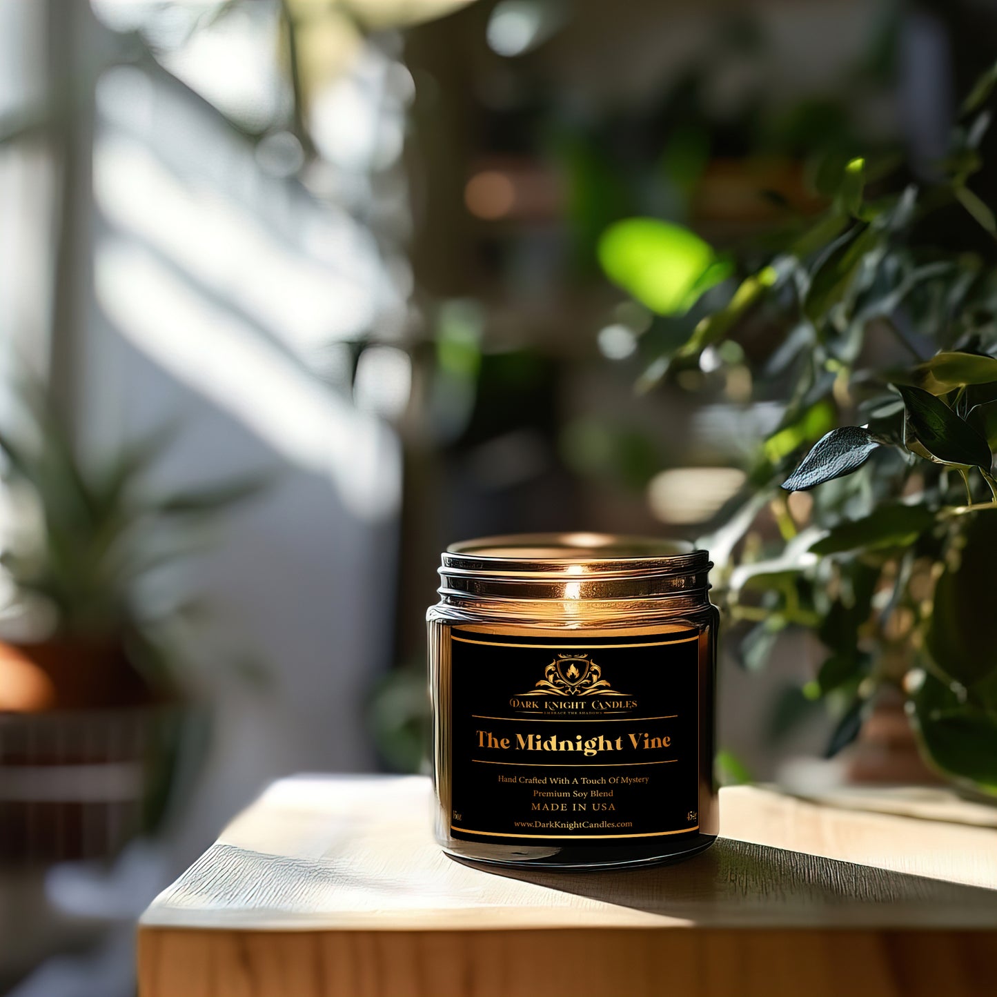 The Midnight Vine Candle