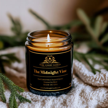 The Midnight Vine Candle