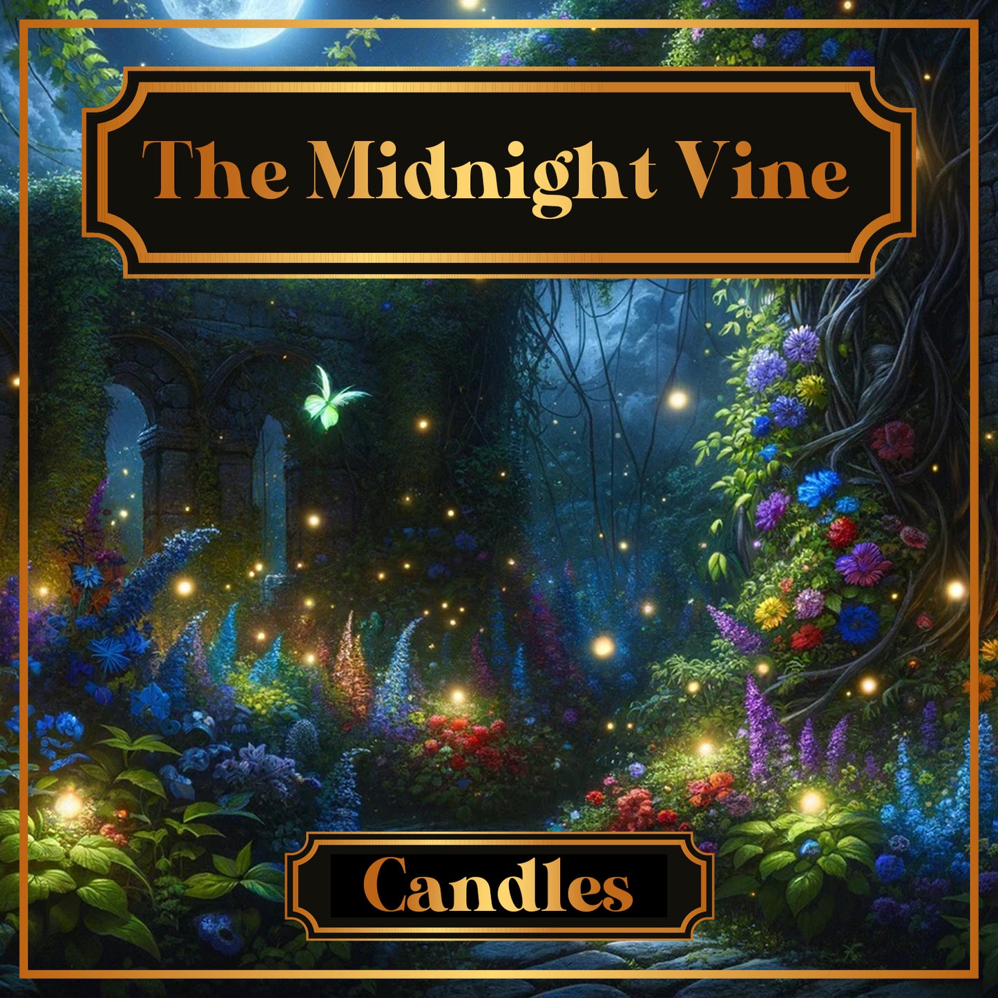 The Midnight Vine Candle