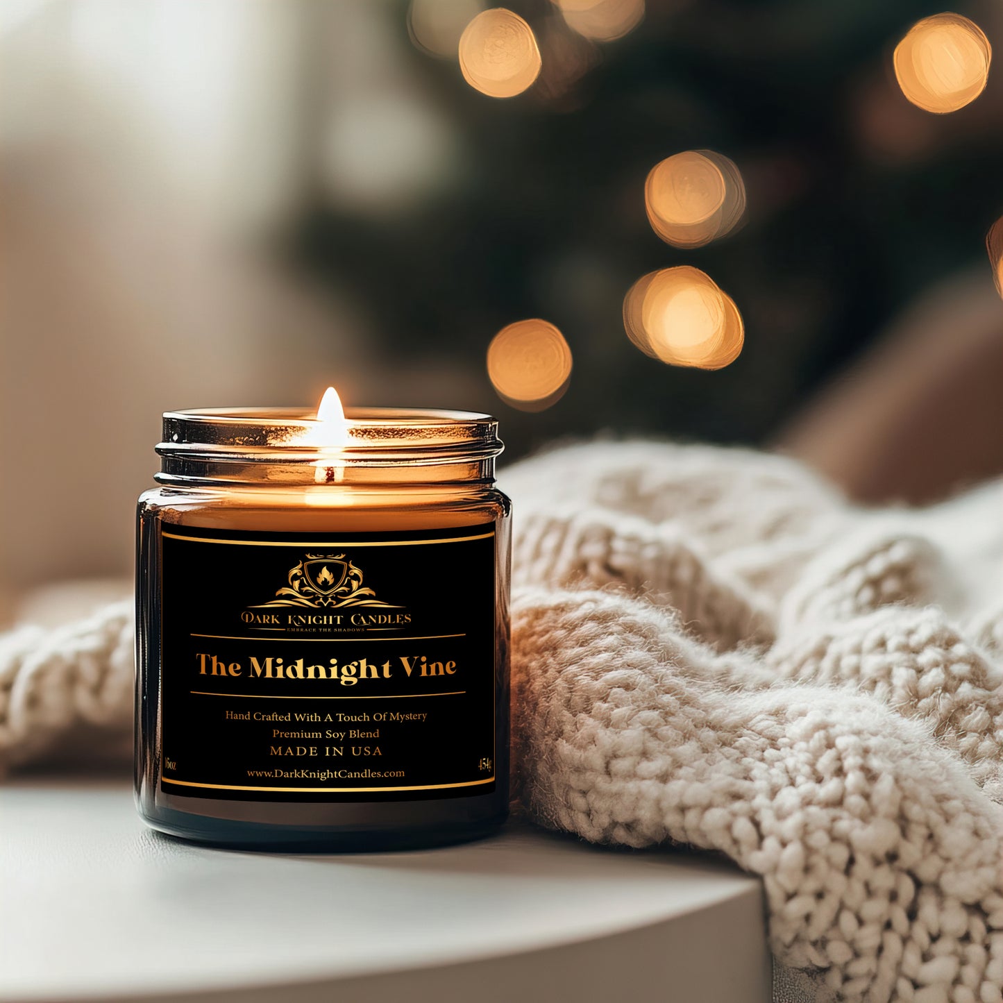 The Midnight Vine Candle