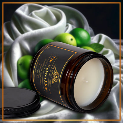 The Velvet Lime Candle